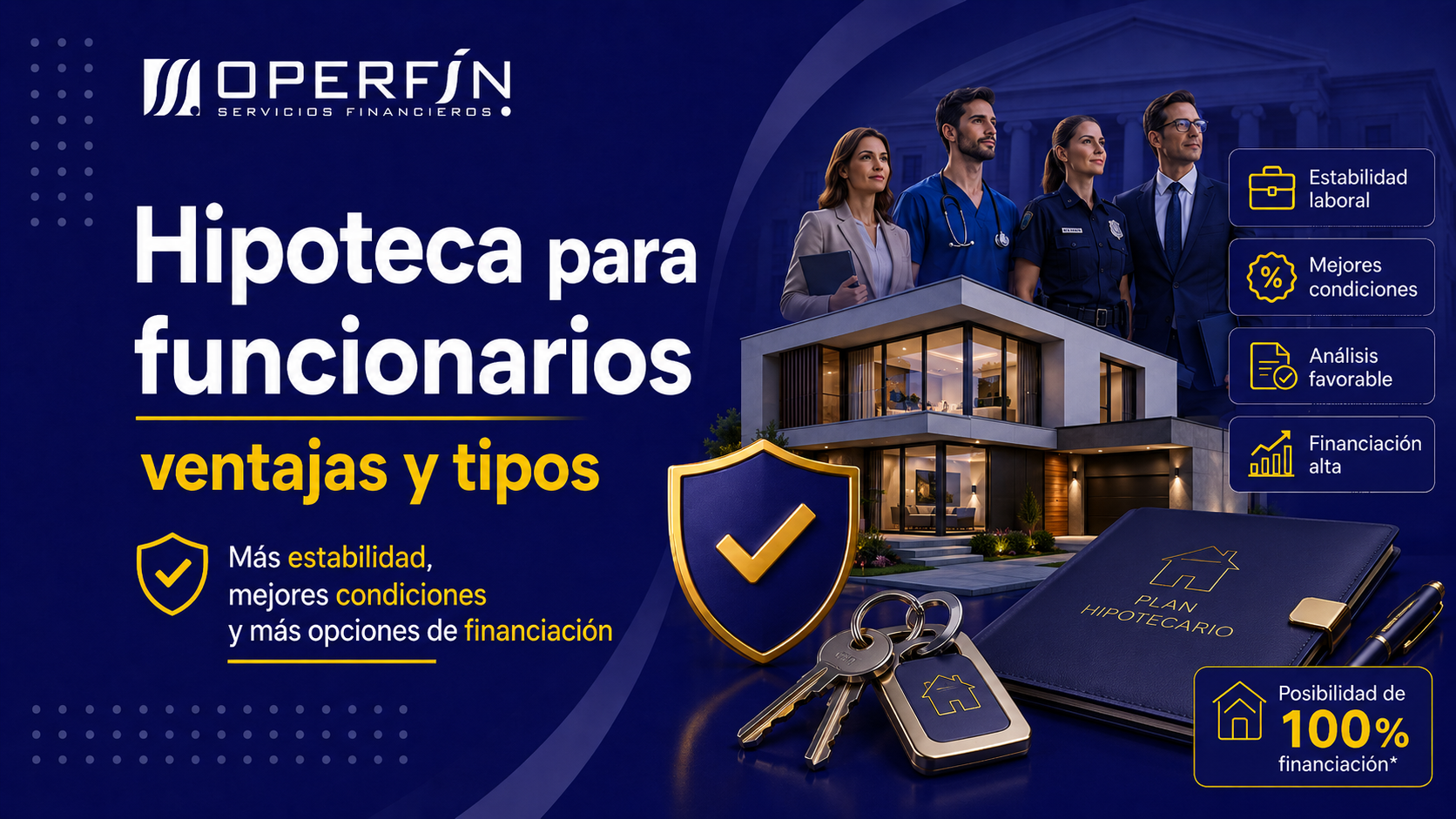Hipotecas para funcionarios: ventajas y tipos